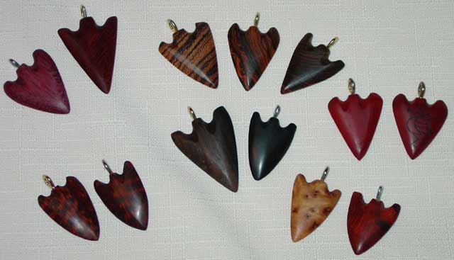 Pink Ivory, Amboyna Burl,